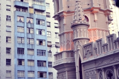 Old and new buildings in Belo Horizonte
