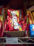 US$3.75 (£2.20) for a small pack of Skittles...