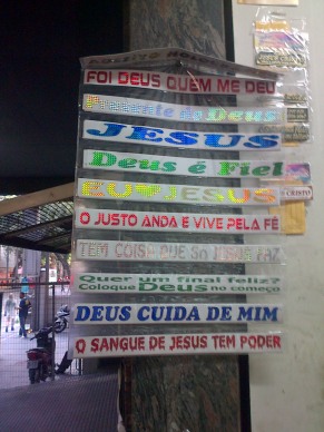 Brazilian religious decal stickers